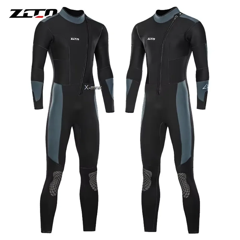 Joysummer Muta In Neoprene 3mm - Muta Subacquea Intera Uomo Donna Con Zip Frontale Per Nuoto, Surf E Snorkeling - Foto 13