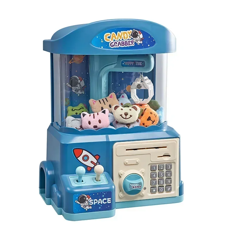 New Piggy Bank Claw Machine Large Children Toys Clamping Toy Egg Twisting Machine Birthday  Boys Girl Girls Sporting Facilities 5