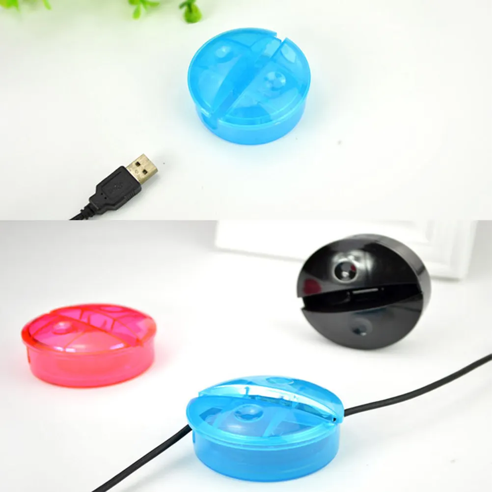 5Pcs 케이블 정리기 라운드 케이블 와인더 이어폰 헤드폰용 휴대용 전원 코드 데스크탑 와이어 고정 장치 매듭 방지