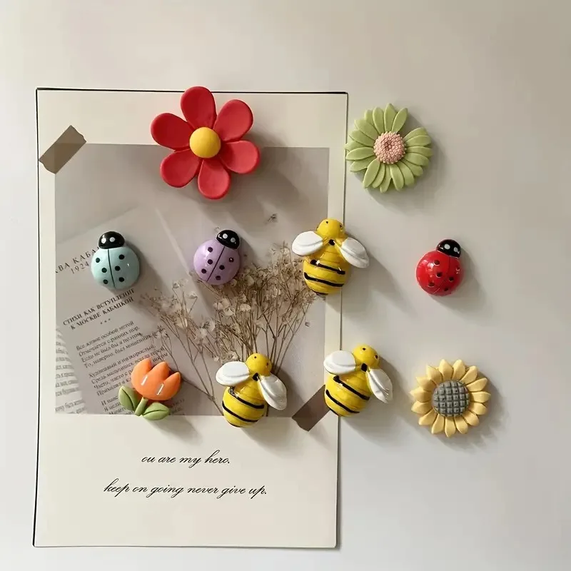 10pcs Adorable Refrigerator Magnets: Durable, Strong Hold Home Decor 5 S1ac2f012c2174f01a87ceedcc8ed1046m
