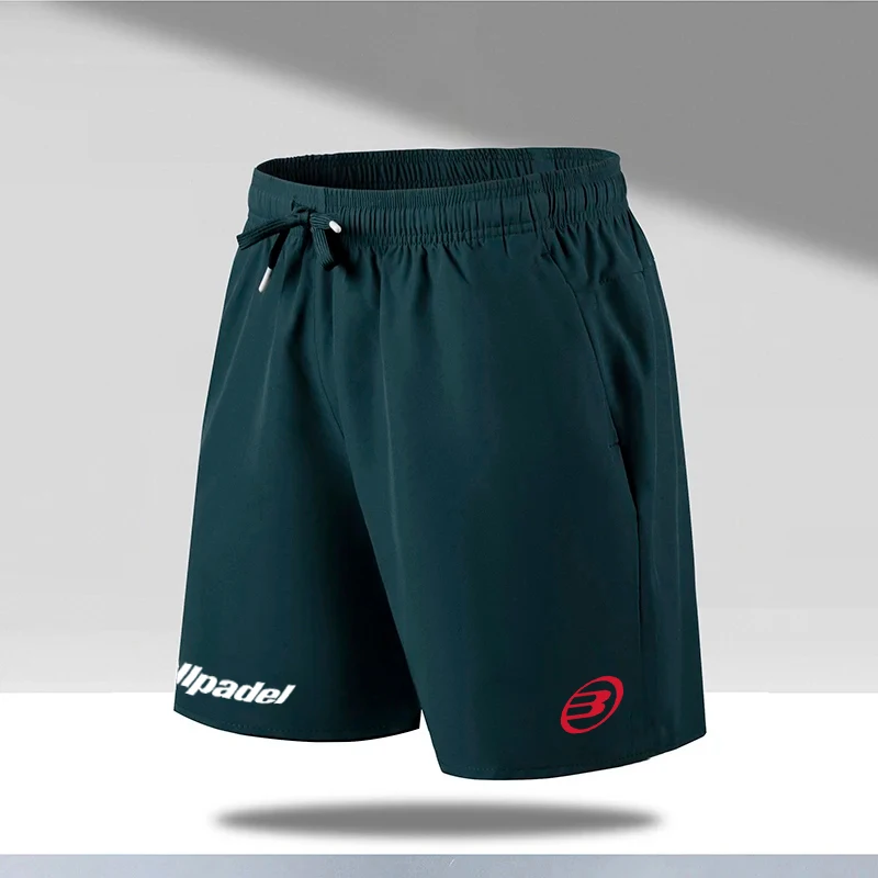 New Men's Padel Sport Shorts Summer Male Breathable Tennis Shorts Quick-Drying Badminton Trousers Outdoor Running Sportwear 4