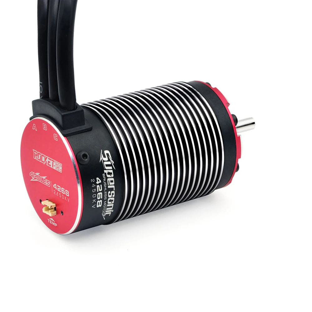 Moteur Brushless Rocket-RC 4268/4274/4282 Pour Voiture RC 1/8 1/7 - Compatible Traxxas, WLtoys, HSP