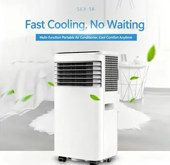 Condizionatori d'Aria Portatili 3 in 1, Climatizzatore Portatile con Deumidificatore, Condizionatore da Pavimento per Casa