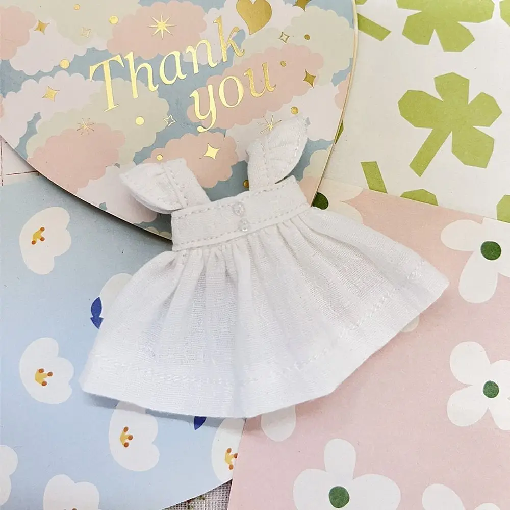 Cotton Printed Doll Dresses Short Sleeve Accessories