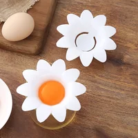 Séparateur de jaune d'œuf, Design floral mignon, Gadgets de cuisine, outils de cuisson, extracteur d'œufs, 1 pièce 5