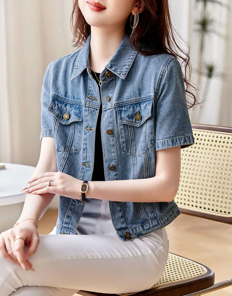 tシャツ BUTTON JACKET レディース S1ac32125e84e4a0f89bc3820ec1bf