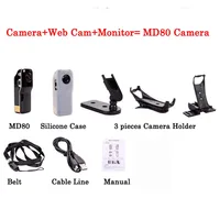 MD80 Mini Camera Digital Video Audio Recorder DVR for Car Sport Bike Action Micro Camcorder Secret Body Cam Espia Gizli Kamera - Image 4