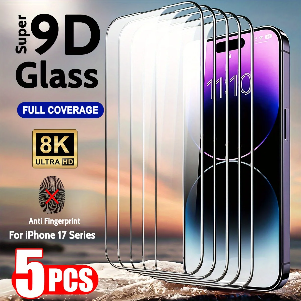Premium HD Tempered Glass Screen Protector Pack - 1 to 5 Pieces