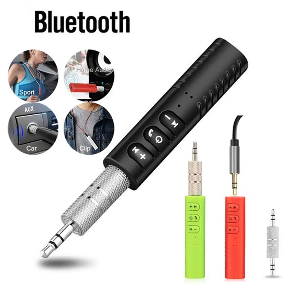 

Беспроводной Bluetooth-приемник AUX 3,5 мм аудио стерео музыка Громкая связь автомобильный ПК музыка MP3 динамик наушники