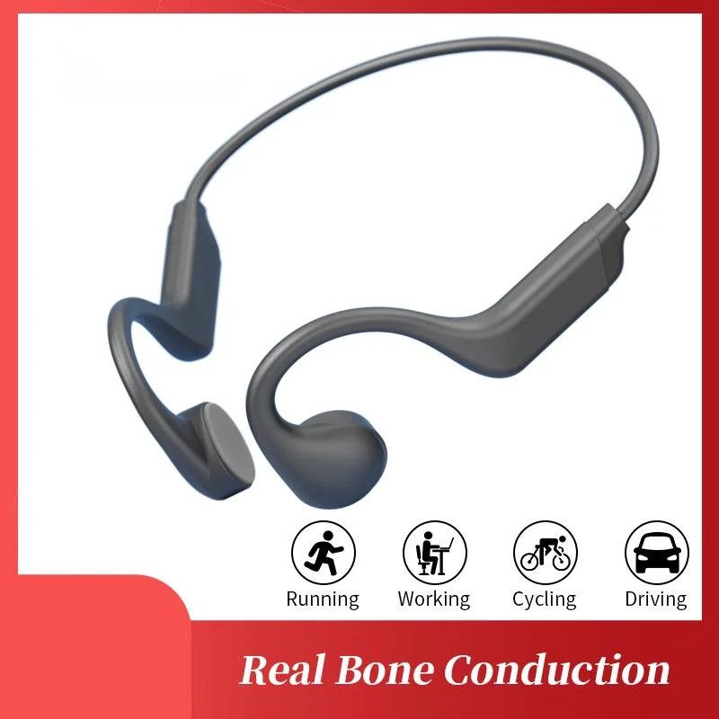 

New Men's And Women's Bone Conduction Bluetooth Wireless Headphones Waterproof Sports Fitness Microphone Active Noise Reduction