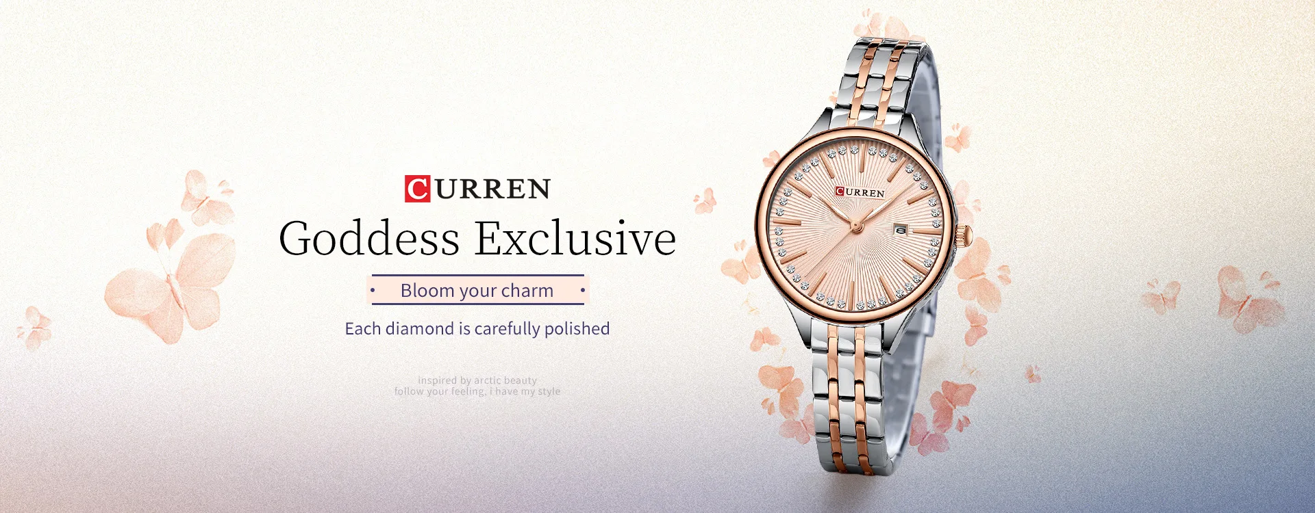 CURREN 9099 Women&rsquo;s Quartz Watch 1