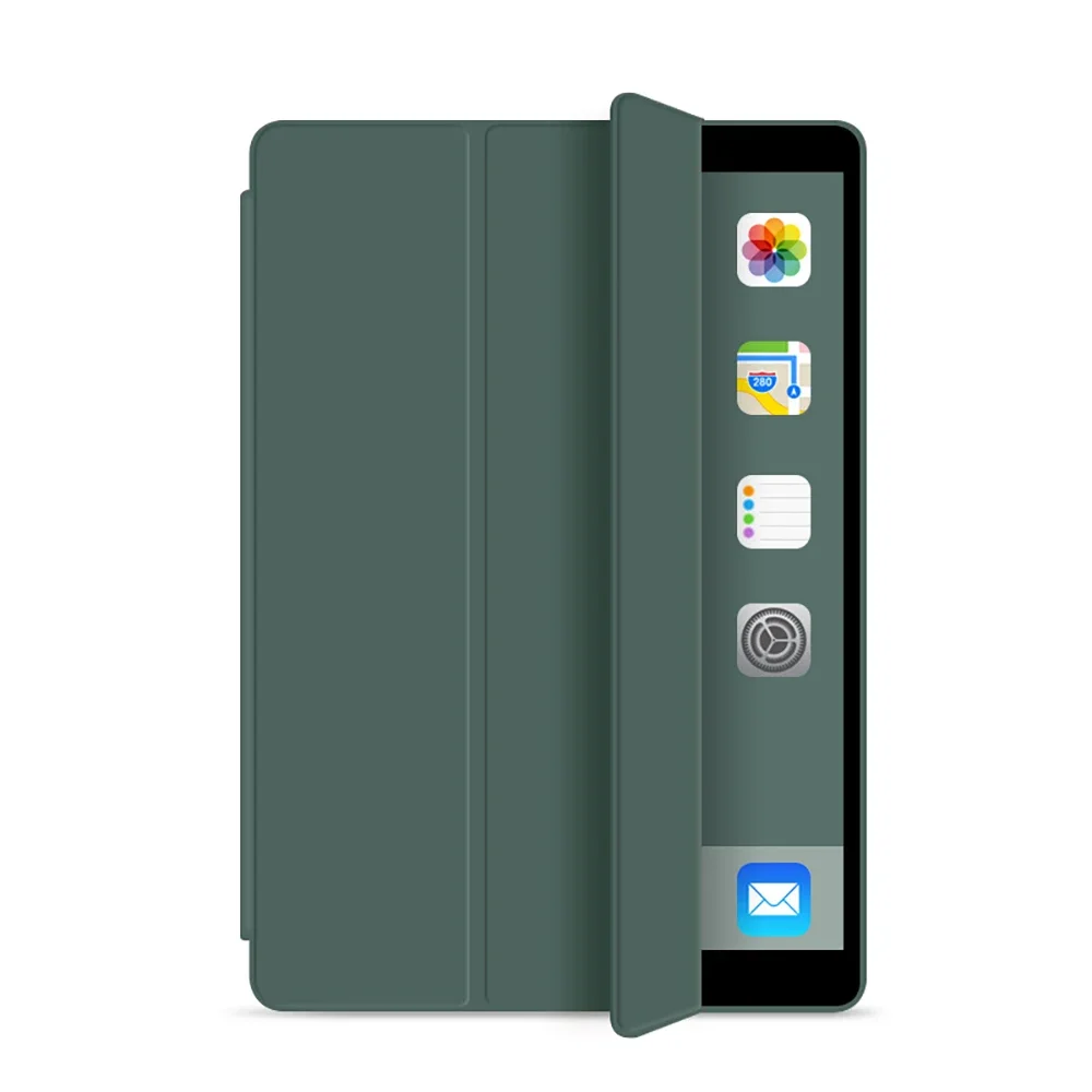 Premium Magnetic PU Leather Stand Cover - Smart Case