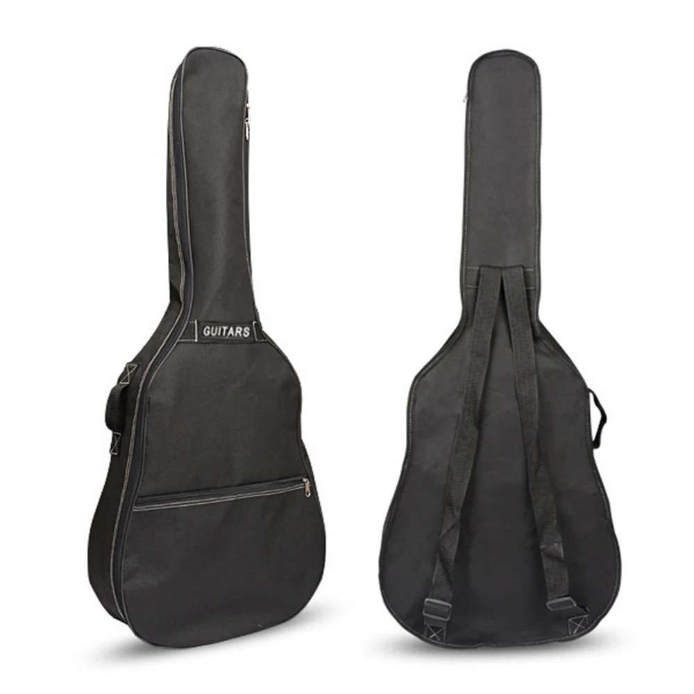 40/41 Inch Waterproof Oxford Fabric Guitar Case Gig Bag Double Straps Padded Cotton Soft 600D Electric Bass Guitarra Backpacks