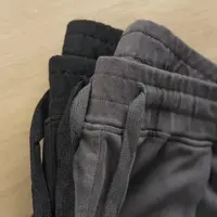 Black Shorts Men Japanese Style Polyester Running Sport Shorts for Men Casual Summer Elastic Waist Solid Shorts Printed Clothing - Image 4