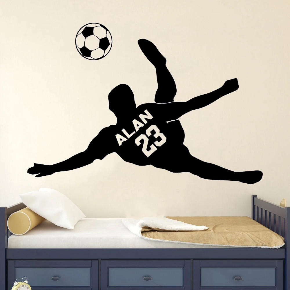 Personalized football wall decal football wall art football wall decal