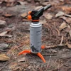 1pc Gas Tank Stand Folding Portable Easy Folding Tripod Stable Stand Universal Base Camping Stove Kettle Holder 3