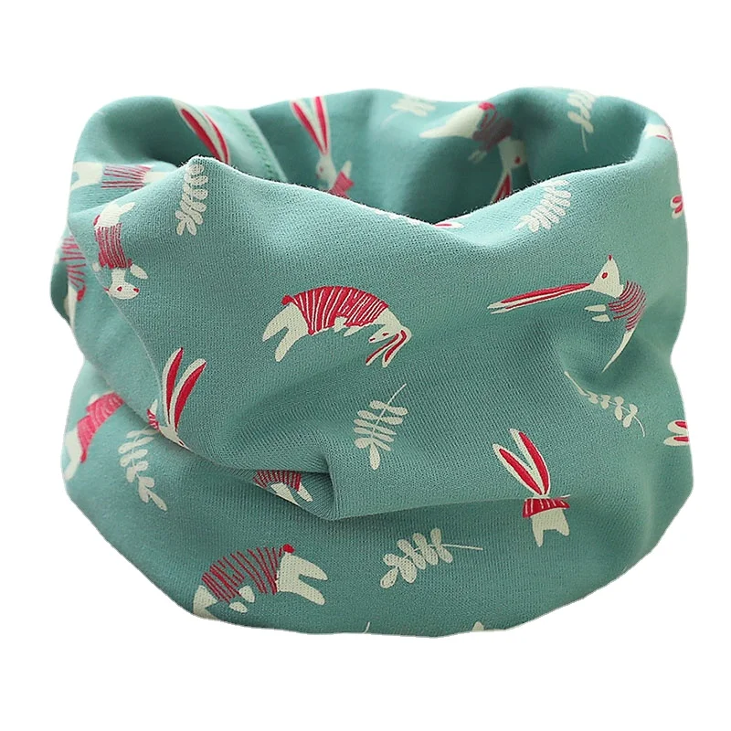 Spring Autumn Winter Baby Scarf for Boys Girls Infant Scarves Children's Cotton Scarf Kids Warm O Ring Magic Neckerchief