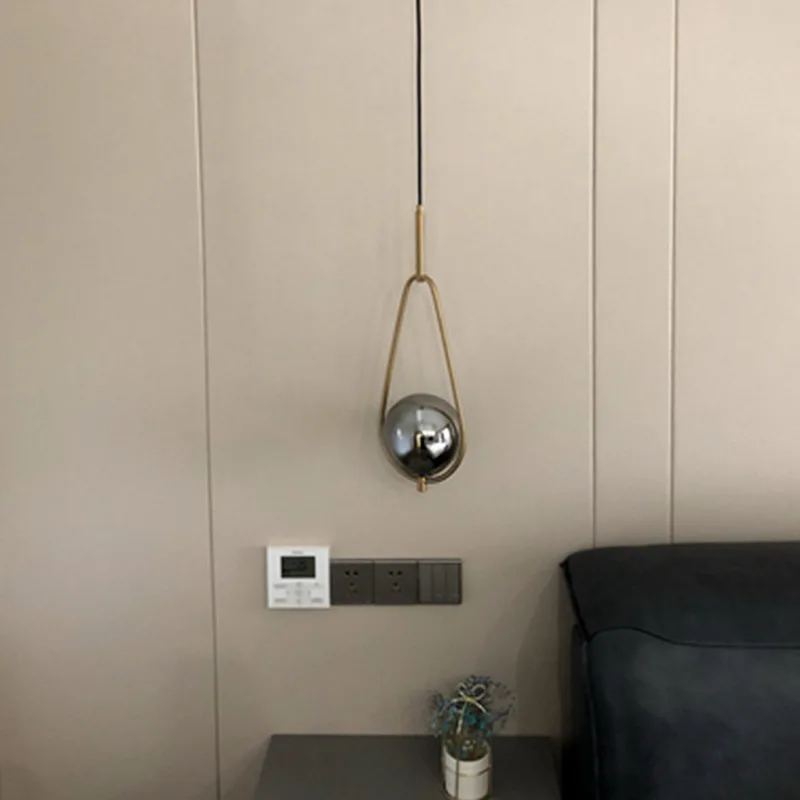 

vintage led crystal ball lamp glass ball bubble glass lamps geometric pendant light lamp birds dining room chandelier lighting