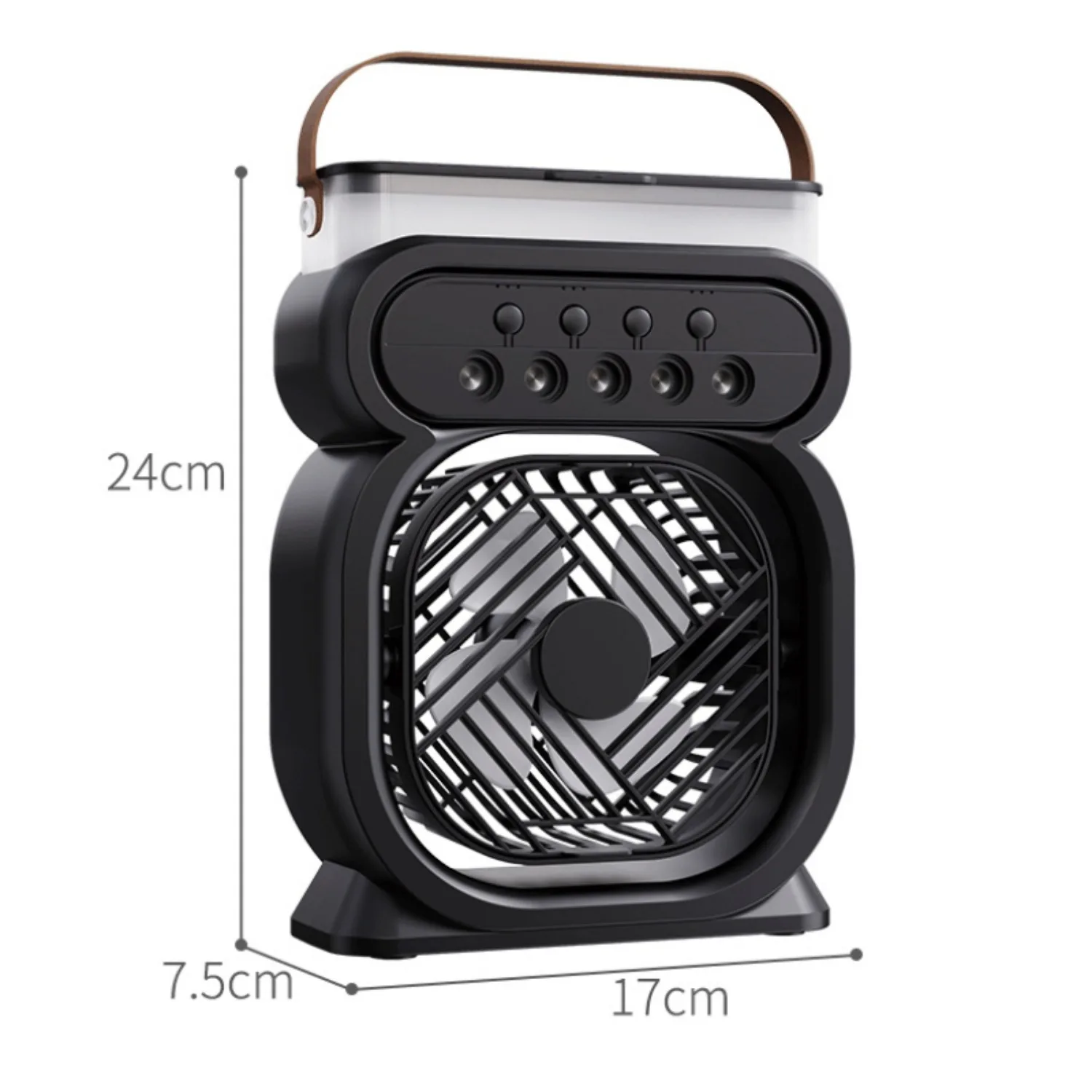 New Baby 3 in 1 Fan Air Conditioner Type C Household Small Air Cooler LED Night Light Portable Humidifier Conditioning Fan