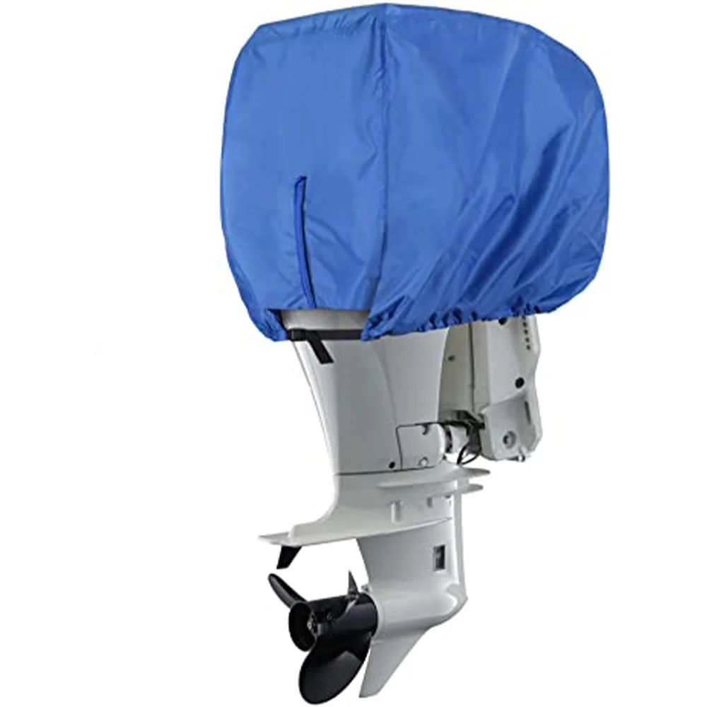 Boat Yacht Motor Engine Cover Waterproof Outboard Marine Engine Protector Cover Speedboat Rain Anti UV Dustproof