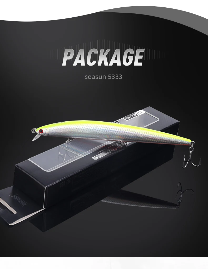 Kingdom Schwimmende Angelköder 19g 14,5g 29g 33g Hochwertige Künstliche Minnow-Hardbaits Wobbler Karpfenangel-Ausrüstung – Detail 7
