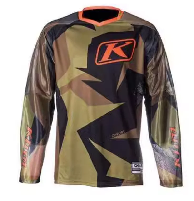 Cycling Shirt Mtb T-shirt Motorcycle Mountain Bike Team Downhill Jersey MTB Offroad DH MX Bicycle Locomotive Shirt Motocross Jersey
