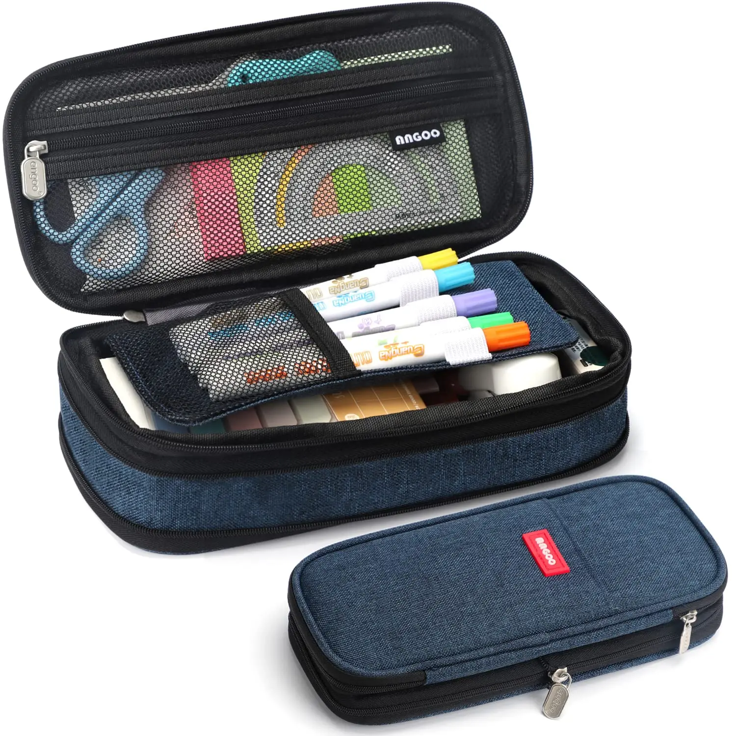 Spacious Multi-Functional Pencil Case – Ideal for School & Office, Perfect Gift