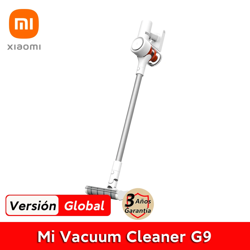 Xiaomi-aspiradora inalámbrica G9 para el hogar, aspirador de mano  inteligente sin cable, batería extraíble, duración de 40 Minutos, 120AW