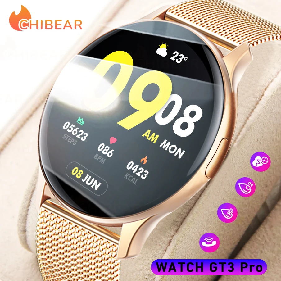 

New Women Blue Tooth Call Smart Watch Music Playing Heart Rate Blood Oxygen Bracelet Waterproof Sports Fitness Men Smartwatch
