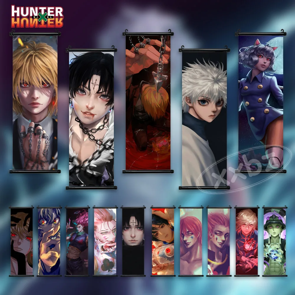 

Hunter X Hunter Posters Anime Home Decoration Modern Meruem Wall Artwork Picture Killua Zoldyck Scroll Hanging Painting Canvas