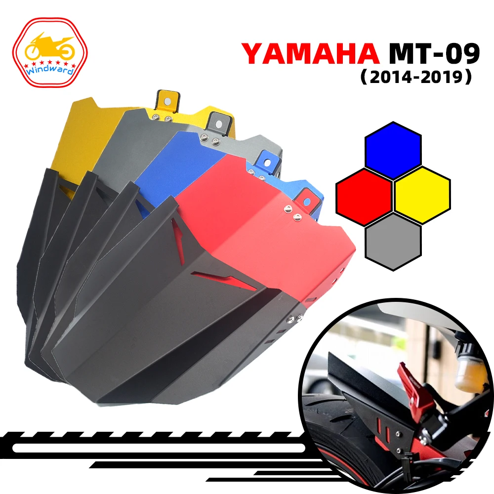 

Fits For YAMAHA MT09 MT-09 FZ 09 2014 2015 2016 2017 2018 2019 Motorcycle Aluminium Alloy Rear Mudguard Hugger Fender Mud guard