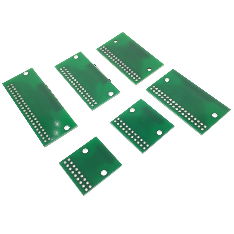 1Pcs FPC FFC Flexible Cable Adapter Board Double-sided 18P 22P 32P 33P 36P 42P 0.5MM Pitch Connector SMT To 2.54MM DIP