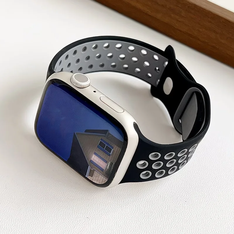 Premium Silicone Sport Watch Band Bracelet - Universal Fit