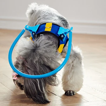 Pet Collar Blind Pet Anti-collision Collar Dog Guide Training Behavior Aids Fit Small Big Dog Prevent Collision Collars Supplies 3