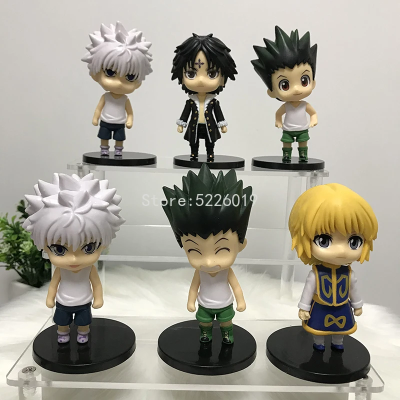 Hunter x Hunter Figures - Anime Hunter x Hunter Figure Killua Zoldyck Gon  Freecss Kurapika Hisoka Kulolo Lushilufelu Figurine AL2707