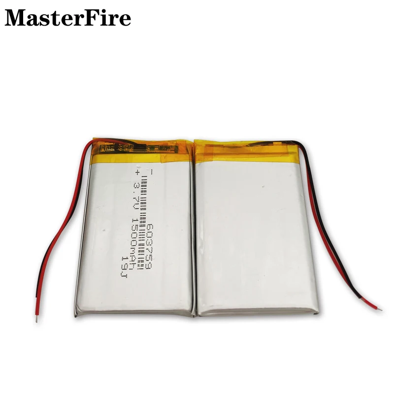 

Перезаряжаемая литий-полимерная аккумуляторная батарея 18x603759 3,7 в 1500 мАч для GPS навигатора Блокировка по отпечатку пальца электронная игрушка молокоотсос