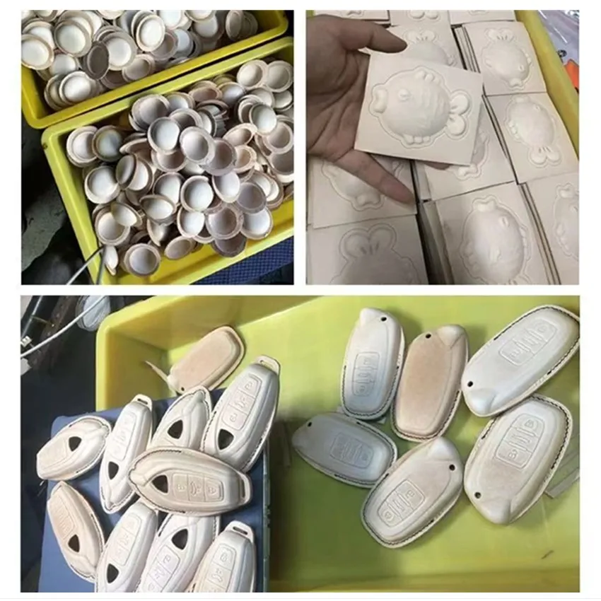 압축 성형 가죽 몰드 쉐이핑 포밍 DIY 도구 자동차 키 오토바이 키 커버 홀더 키체인
