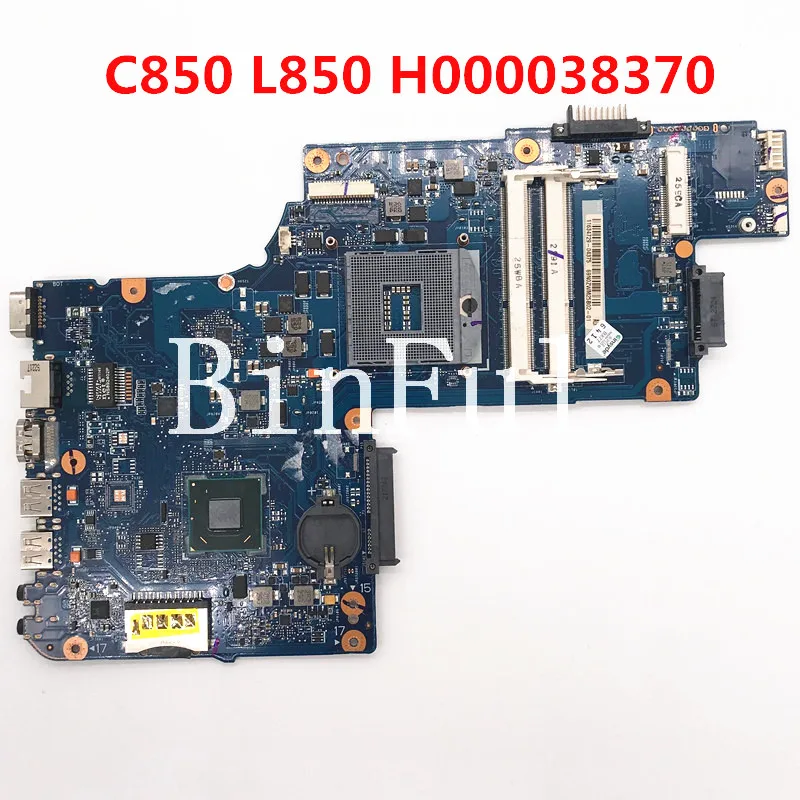 latest motherboard for desktop H000038380 H000038370  For Satellite C850 C855 L850 L855 Mainboard HM76 SLJ8E Laptop Motherboard  SLJ8E HM76 100% Full Tested most powerful motherboard
