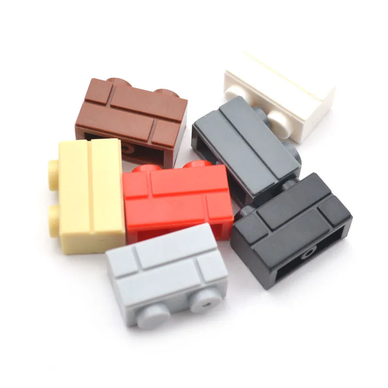 Building Blocks Toys Wall Striped Bricks 50pcs