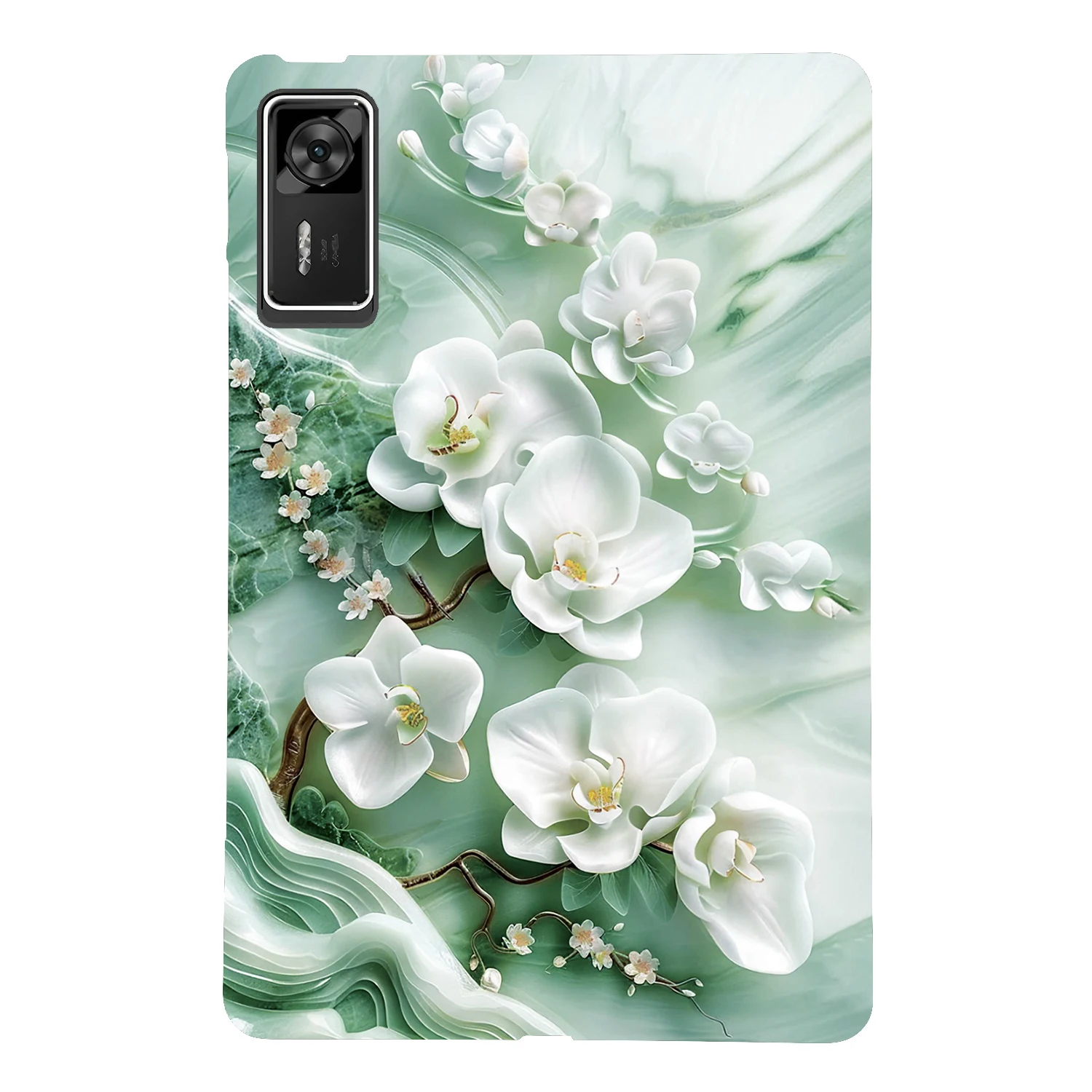 Silicone Cartoon Pattern Tablet Case - Protective TPU Shell