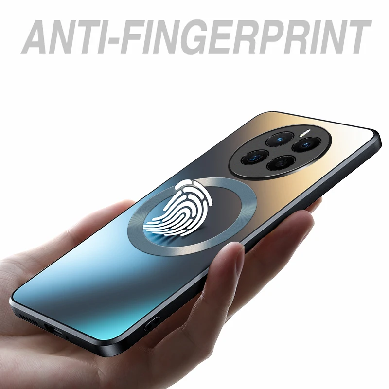 Sleek Frosted Matte Silicone Case with Magnetic Wireless Charging