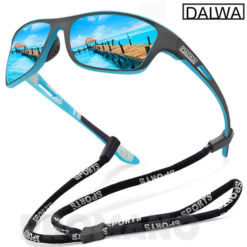 Dalwa Polarized Fishing Sunglasses Men's Driving Shades Male Hiking Classic  Glasses UV400 Eyewear
