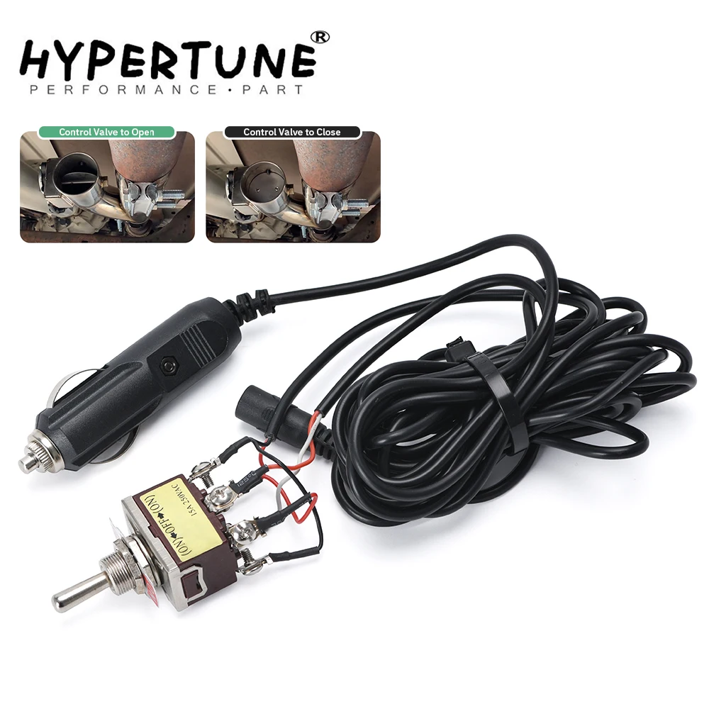 Universal Manual Switch control Switch Exhaust Muffler Electric Valve Cutout cut out System Dump Pipe Kit HT-GJ030 exhaust muffler switch