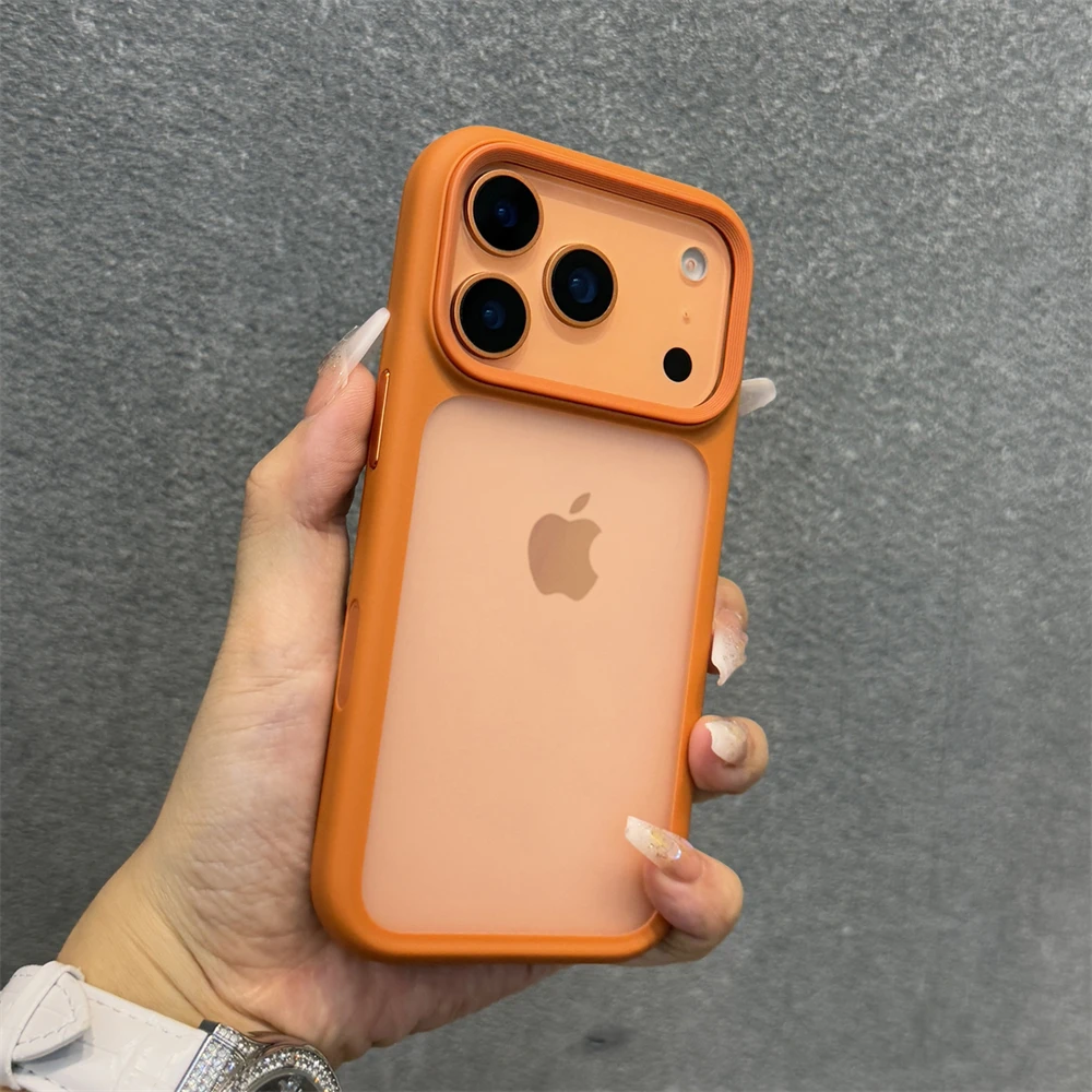 Enhanced Camera Control Button Case - Slim Matte Translucent Shockproof Cover