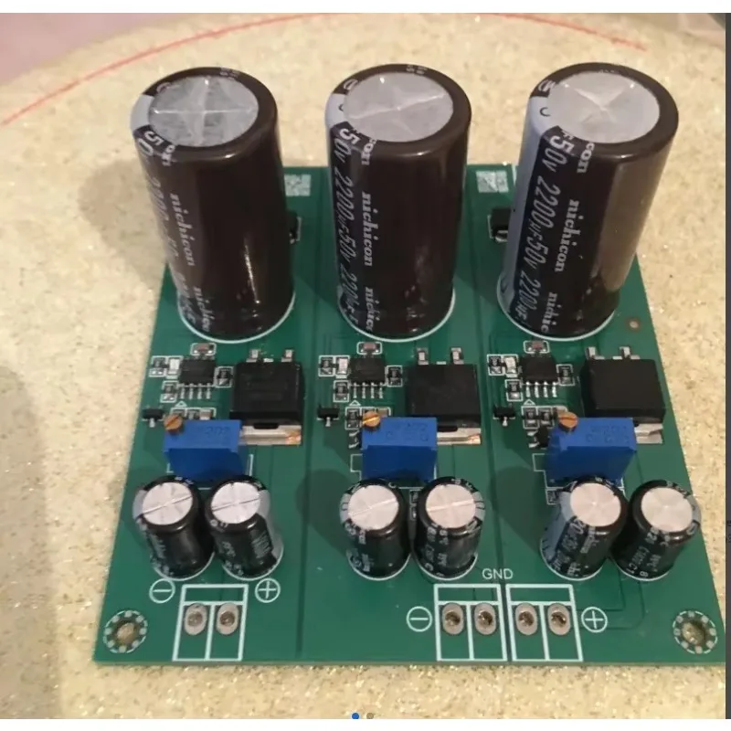 DC 안정화 전원 공급 보드 키트, 양 및 음 이중 전압, HiFi 다중 출력, ± 12V, 5V, 3 방향