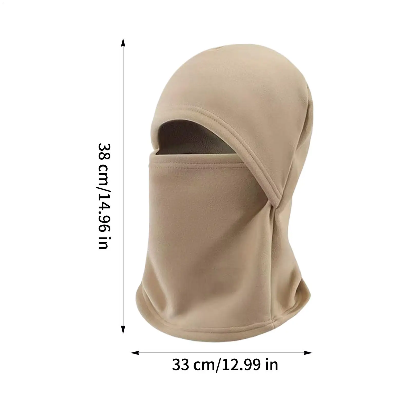 스키 후드 방풍 보호 모자 추운 날씨 방풍 얼굴 가리개 스포츠 등산 캠핑 하이킹 라이딩 사이클링 자전거 타기용