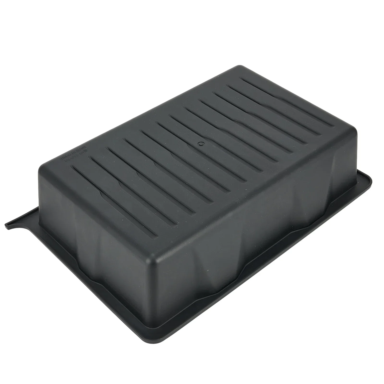1pc/2pcs Under Seats Storage Box Organizer Trays Case Drawer TPE Black For Tesla-Model Y-40x12x27cm Stowing Tidying