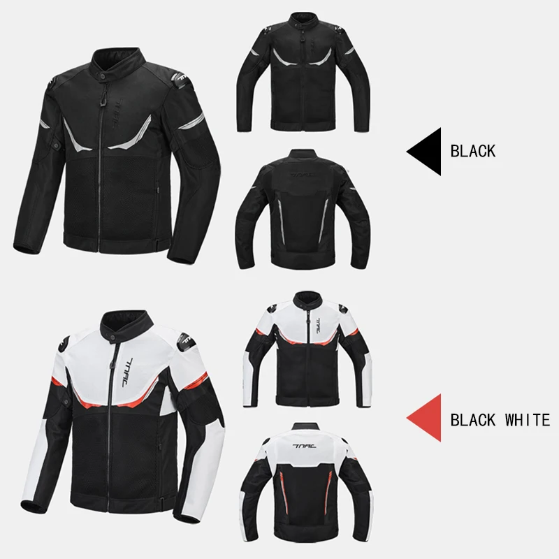 남성용 오토바이 재킷 여름 통기성 메쉬 모토 코트 낙상 방지 CE 보호 통근 오토바이 재킷