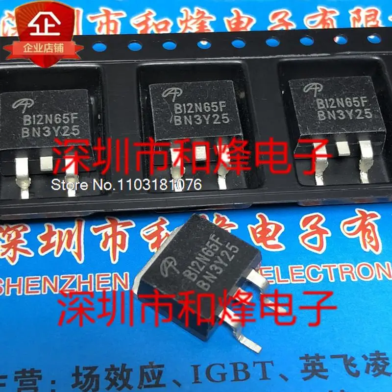 

(5PCS/LOT) B12N65F AOB12N65F TO-263 650V 12A New Original Stock Power chip