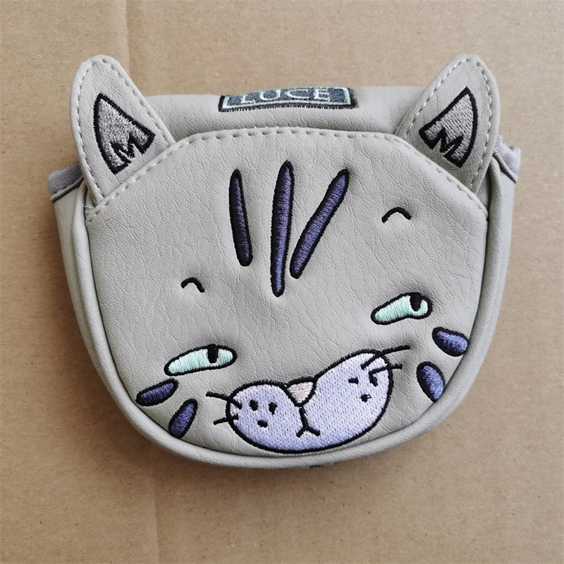 

Чехол на голову в виде кота, клюшки для гольфа, кожаный чехол для клюшки в виде большого клюва, головной убор, Прямая поставка